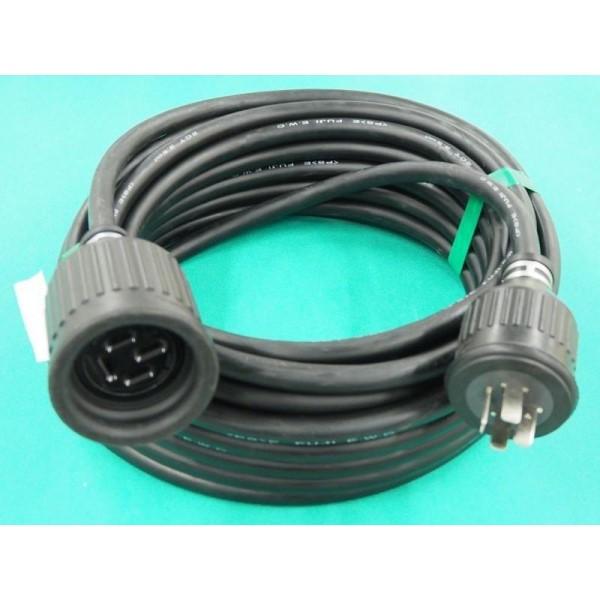 2CT/4芯/15M】延長用 電源ケーブル ・プラグ・ボディ付(WF7420K