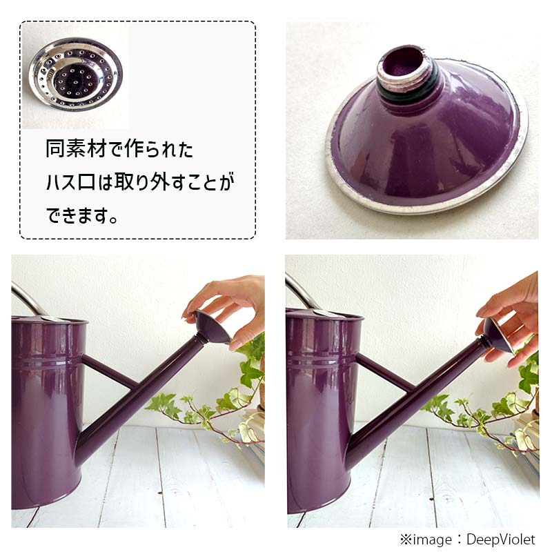 Kent＆Stowe メタル ジョウロ 4.5L K＆S ヴィンテージクリーム