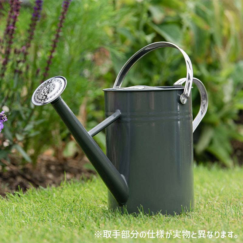 Kent＆Stowe メタルジョウロ 4.5L Watering Can クールグレー 英国製 イギリス 園芸 ガーデニング おしゃれ アンティーク  インテリア エクステリア 00313 水やり