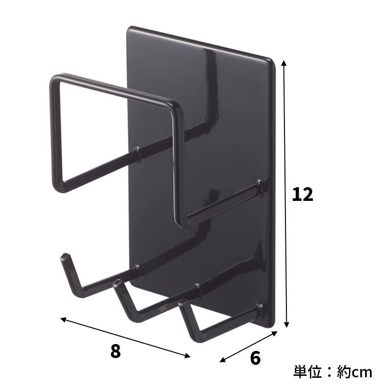 tower タワー マグネットバスルームクリーニングツールホルダー ブラック 4977 風呂 収納 壁 掃除道具 クリーナー 04977-5R2  YAMAZAKI (山崎実業) :04977-5R2:雑貨・Outdoor サンテクダイレクト - 通販 - Yahoo!ショッピング
