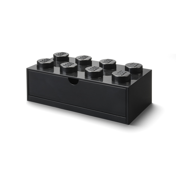 LEGO レゴ デスクドロワー8 ブラック 引き出し 収納 小物入れ 卓上 机上 入学祝い オフィス 会社 誕生日 40211733 5711938032036｜santecdirect｜02