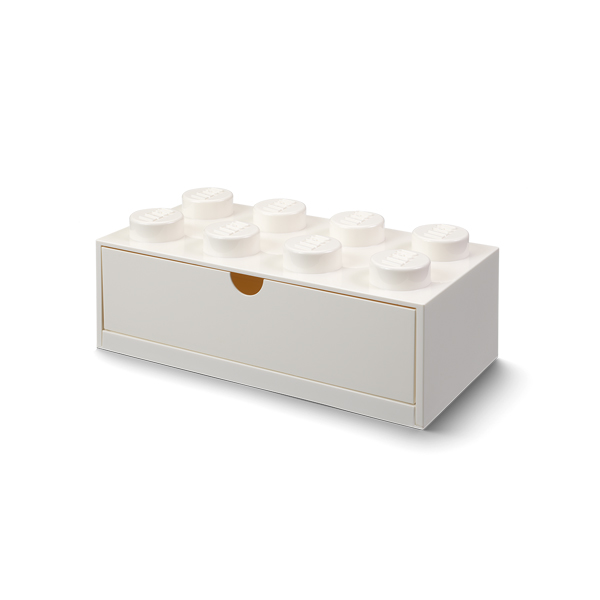LEGO レゴ デスクドロワー8 ホワイト 引き出し 収納 小物入れ 卓上 机上 入学祝い オフィス 会社 誕生日 40211735 5711938032043｜santecdirect｜02