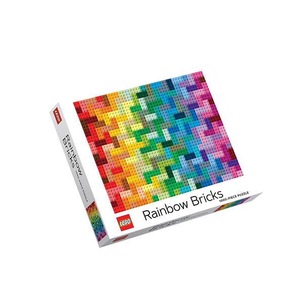 CBPZL-005 LEGO レゴ Rainbow Brick Puzzle 1000ピース パズル ジグソーパズル｜santecdirect