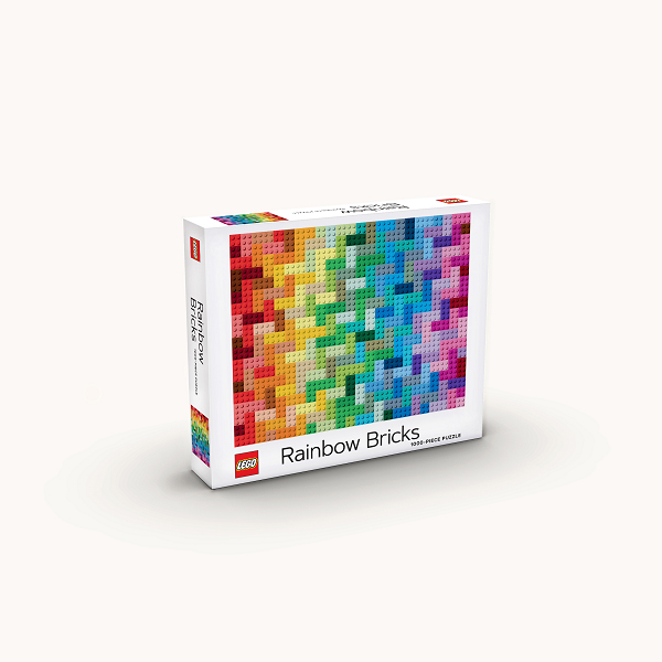 CBPZL-005 LEGO レゴ Rainbow Brick Puzzle 1000ピース パズル ジグソーパズル｜santecdirect｜02
