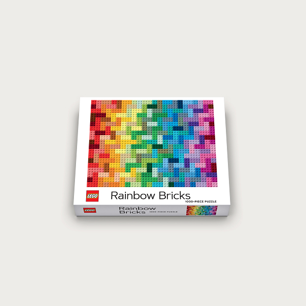 CBPZL-005 LEGO レゴ Rainbow Brick Puzzle 1000ピース パズル ジグソーパズル｜santecdirect｜03