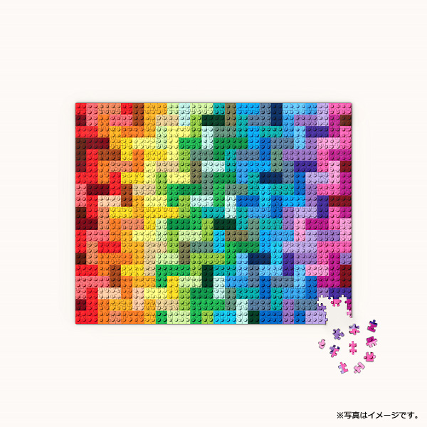 CBPZL-005 LEGO レゴ Rainbow Brick Puzzle 1000ピース パズル ジグソーパズル｜santecdirect｜04