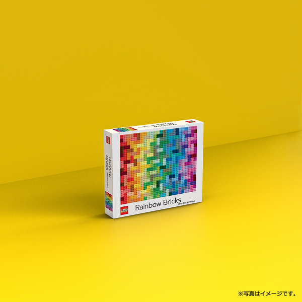 CBPZL-005 LEGO レゴ Rainbow Brick Puzzle 1000ピース パズル ジグソーパズル｜santecdirect｜05