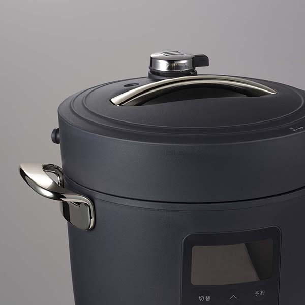 Re・De Pot 電気圧力鍋 2L ブラック リデポット PCH-20LB A-Stage(エー