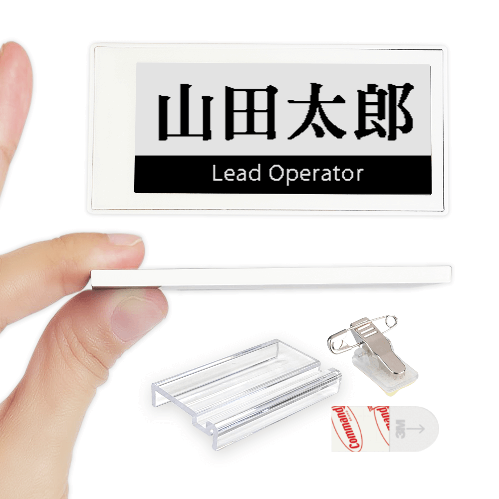 爆買 Santek EZ Sign【NFC】2.9インチ 2色表示 スマホをかざすだけ簡単
