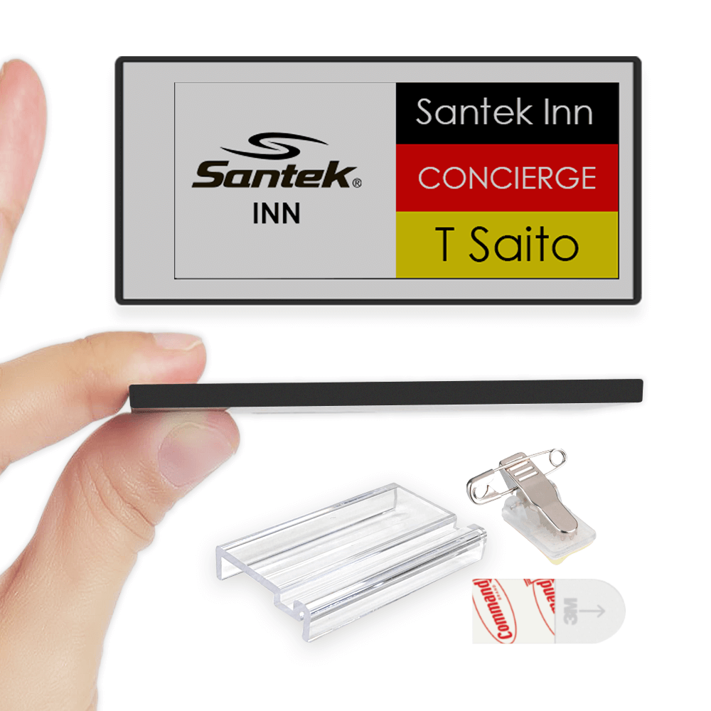 爆買 Santek EZ Sign【NFC】2.9インチ 4色表示 電子ペーパー スマホを