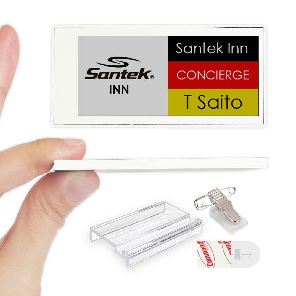 爆買 Santek EZ Sign【NFC】2.9インチ 4色表示 電子ペーパー スマホを