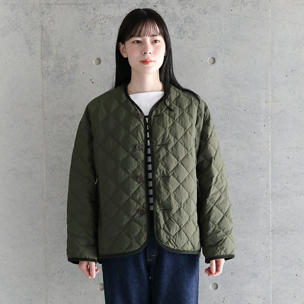 Gymphlex | キルトダウンカラーレスジャケット WOMEN Gymphlex | キルトダウンカラーレスジャケット WOMEN（ダウン