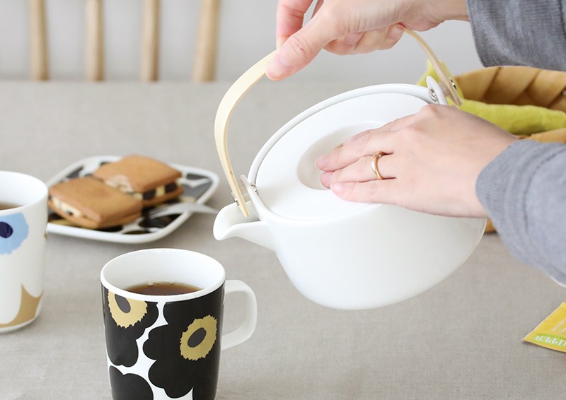 marimekko マリメッコ OIVA TEAPOT 700ml オイヴァ ティーポット 