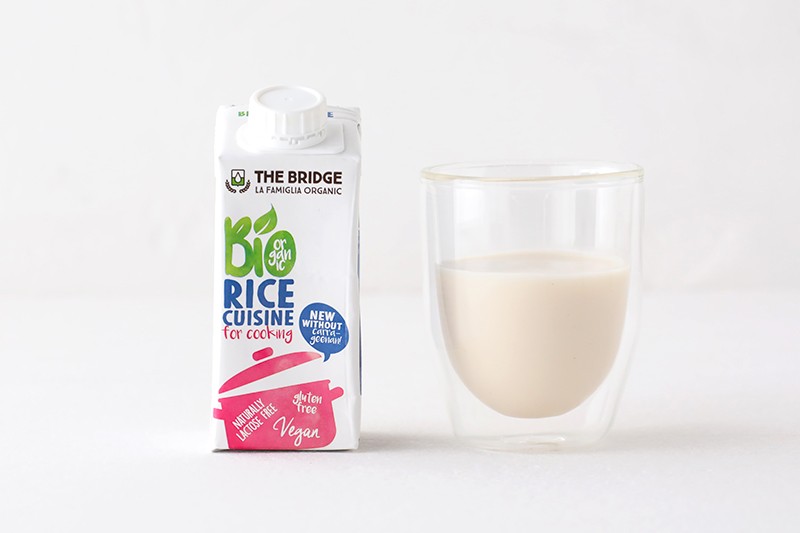 ブリッジ（THE BRIDGE） ライスクリーム 200ml | 植物性ミルク クリーム 低カロリー 低脂肪 お米 乳製品不使用 有機JAS  グルテンフリー オーガニック ヘルシー :B0460008:サンテラボ - 通販 - Yahoo!ショッピング