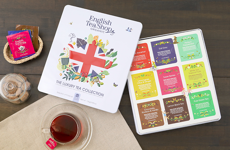 English Tea Shop UNION JACK GIFT TIN | 紅茶 オーガニック イングリッシュティーショップ ユニオンジャック  ギフト 缶 :E0310022:サンテラボ - 通販 - Yahoo!ショッピング