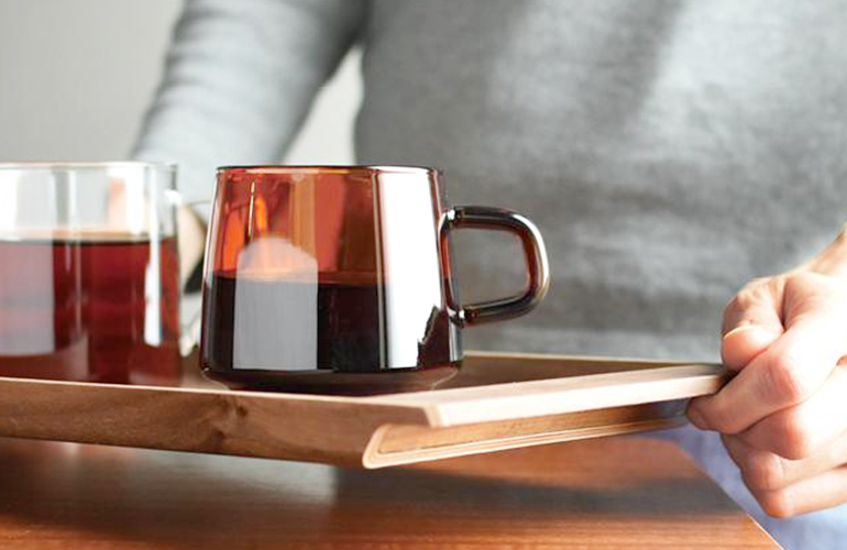 キントー Kinto Sepia マグ 340ml 耐熱ガラス マグカップ セール特価 コーヒー 紅茶 琥珀 アンティーク ギフト 麦茶 飴色 古風 シンプル 食洗機