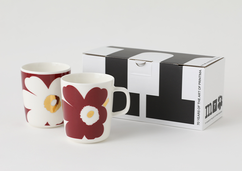 正規品】marimekko / マリメッコ JUHLA UNIKKO（ユフラ ウニッコ) マグカップ 2.5DL 2個セット 70周年 限定モデル  正規販売 サンテラボ - 通販 - PayPayモール