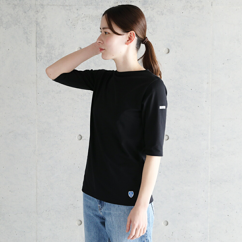 ORCIVAL SALE 30％OFF カットソー ボートネック ハーフスリーブ