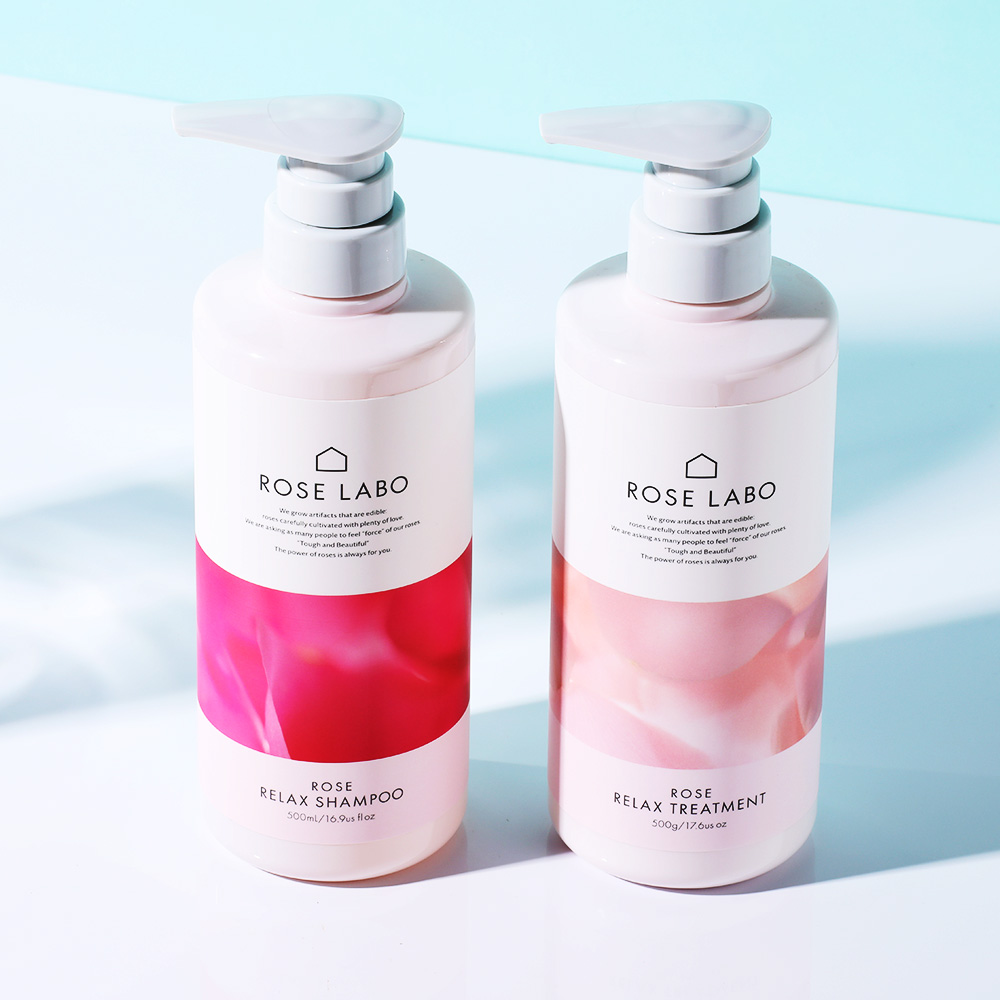 楽天市場】ローズリラックスシャンプー&トリートメント 500ml