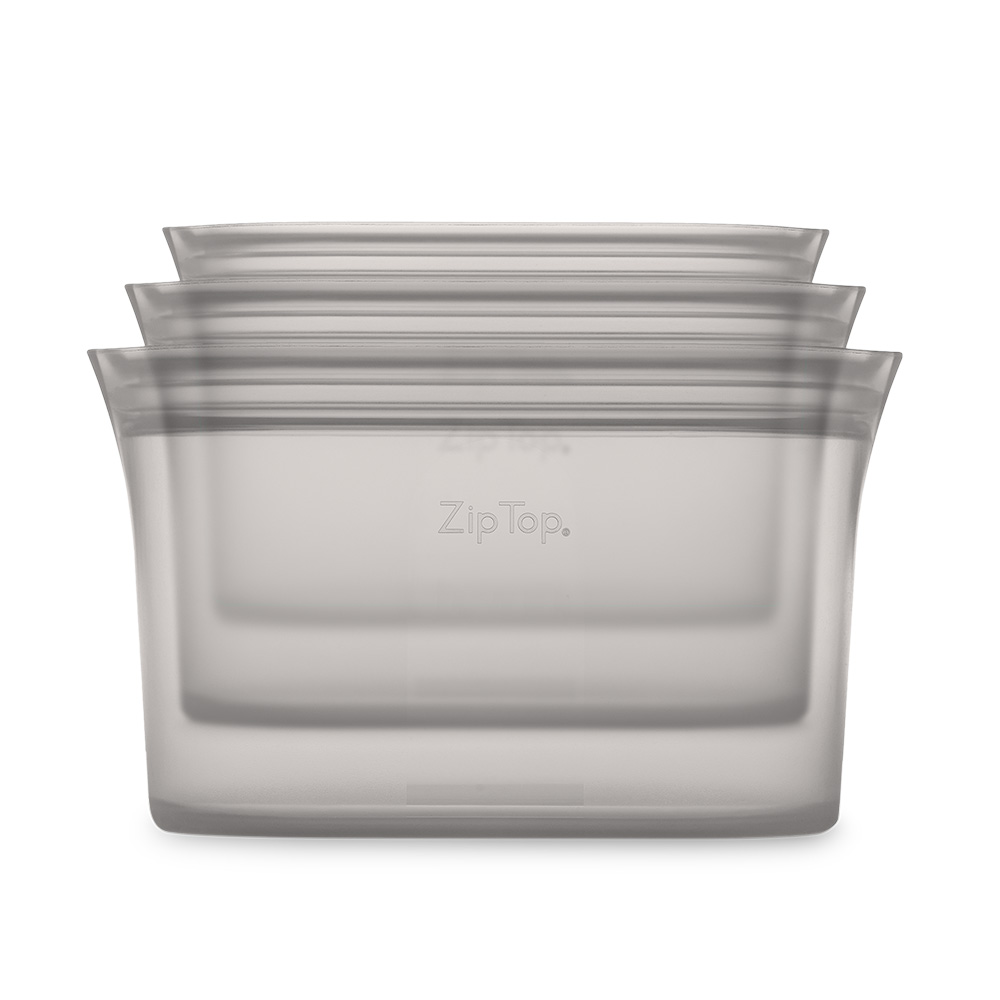 Zip Top ジップトップ 3点セット S,M,L×各1 シリコーン 保存容器 ジップ エコ シリコン 電子レンジ対応 食洗機対応｜santelabo｜02