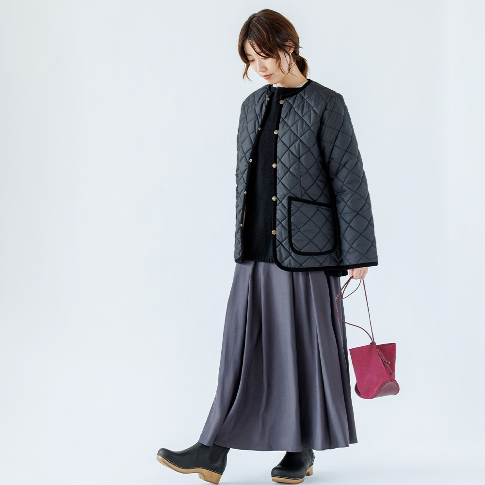 LAVENHAM クルーネックジャケット LV6186 キルティング LAVENHAM クルーネックジャケット LV6186 キルティング
