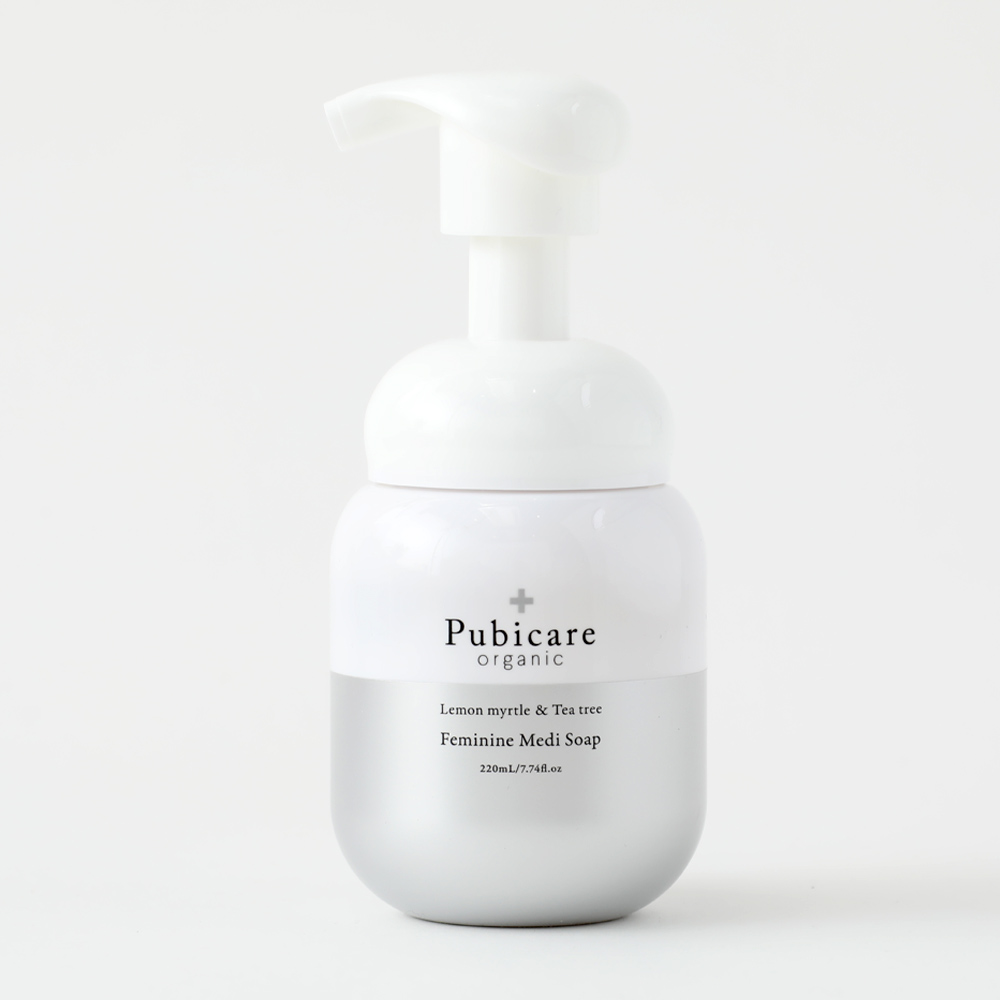 ピュビケア オーガニック フェミニンメディソープ レモンマートル＆ティーツリー 220ml Pubicare Organics