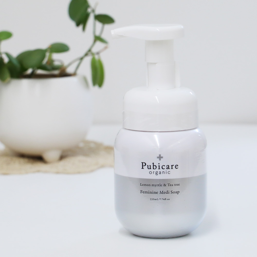 ピュビケア オーガニック フェミニンメディソープ レモンマートル＆ティーツリー 220ml Pubicare Organics