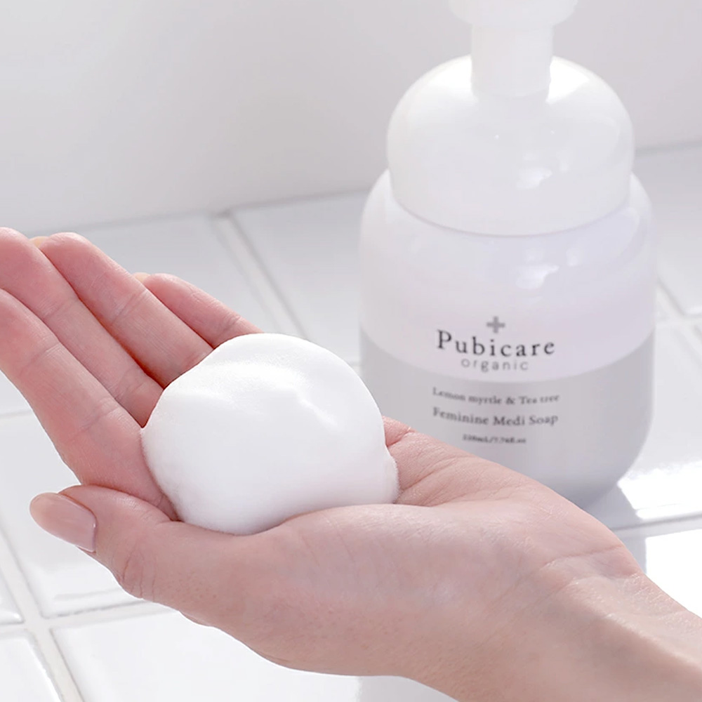 ピュビケア オーガニック フェミニンメディソープ レモンマートル＆ティーツリー 220ml Pubicare Organics