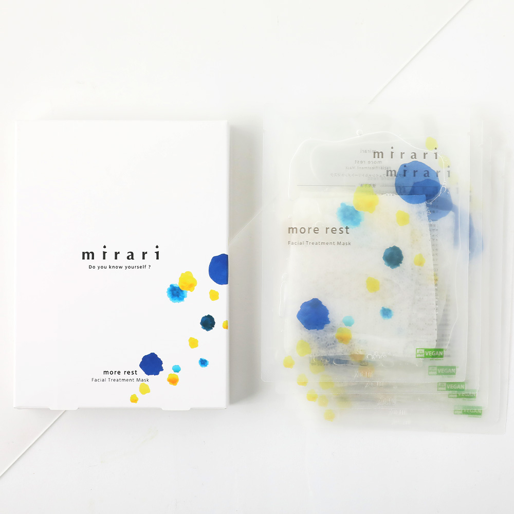 mirari　フェイシャルトリートメントマスク モアカームダウン 5枚×3箱 Amazon | mirari(ミラリ) フェイシャルトリートメントマスク