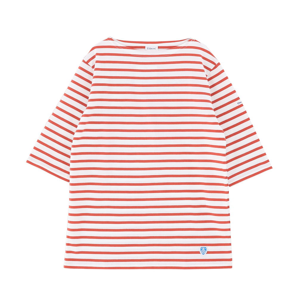 ORCIVAL SALE 30％OFF カットソー ボートネック ハーフスリーブ