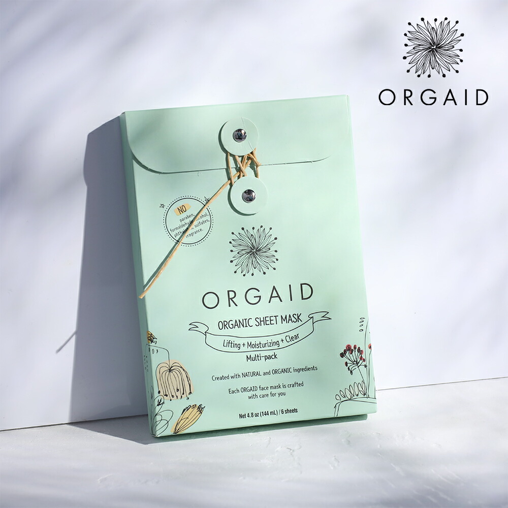 ORGAID エッセンスマスク オーガエイド エッセンスマスク マルチパック BOX 6枚入り