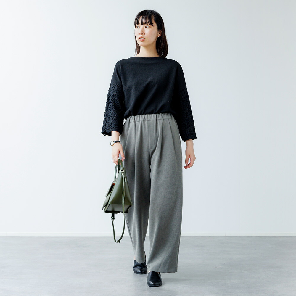TRAVAIL MANUEL（トラバイユマニュアル） パンツ レディース Wクロス2