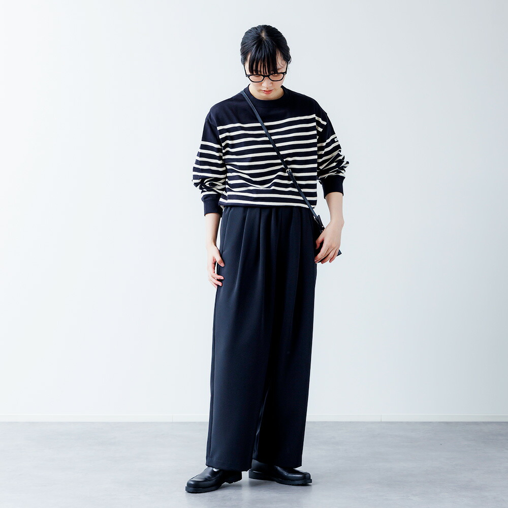 TRAVAIL MANUEL（トラバイユマニュアル） パンツ レディース Wクロス2