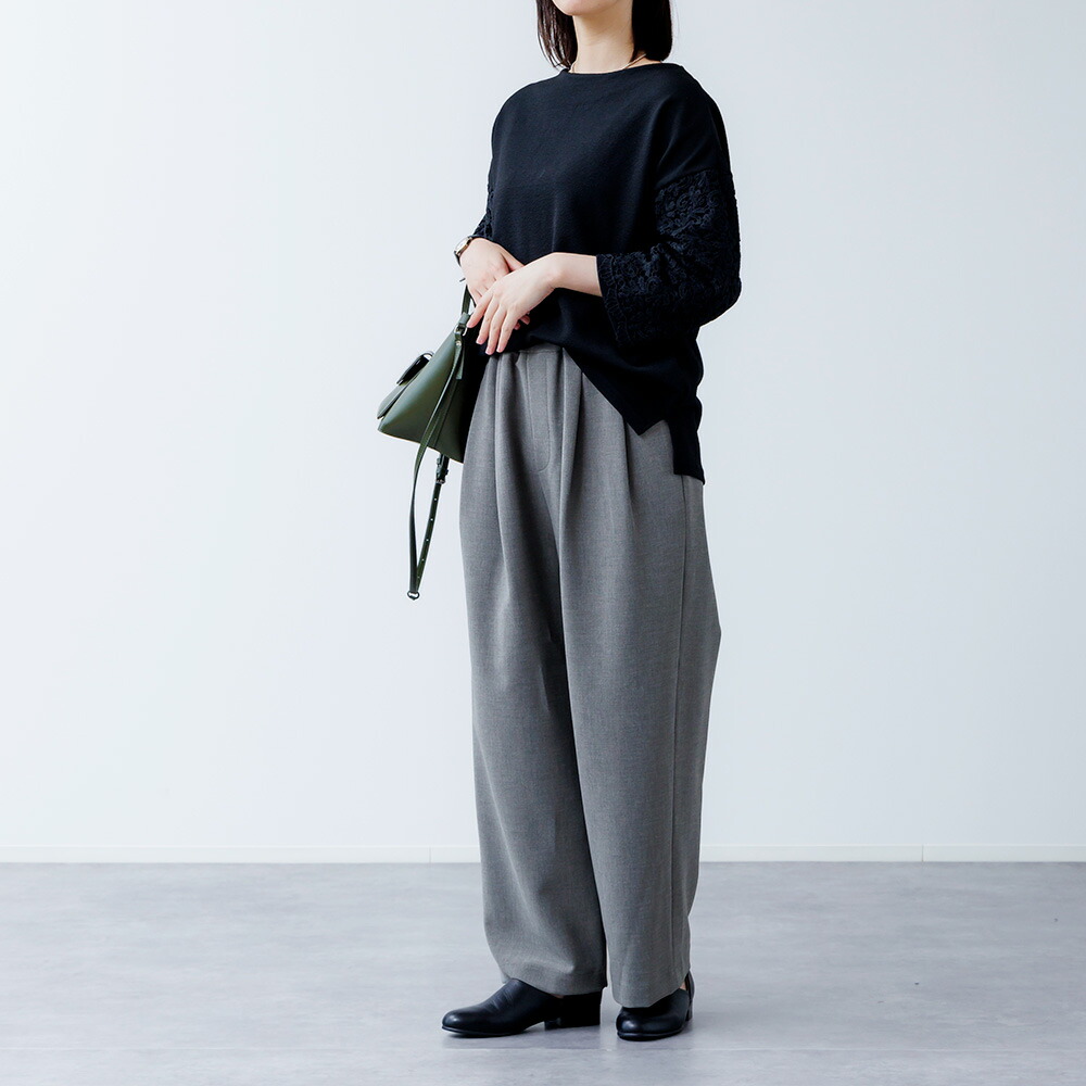 TRAVAIL MANUEL（トラバイユマニュアル） パンツ レディース Wクロス2