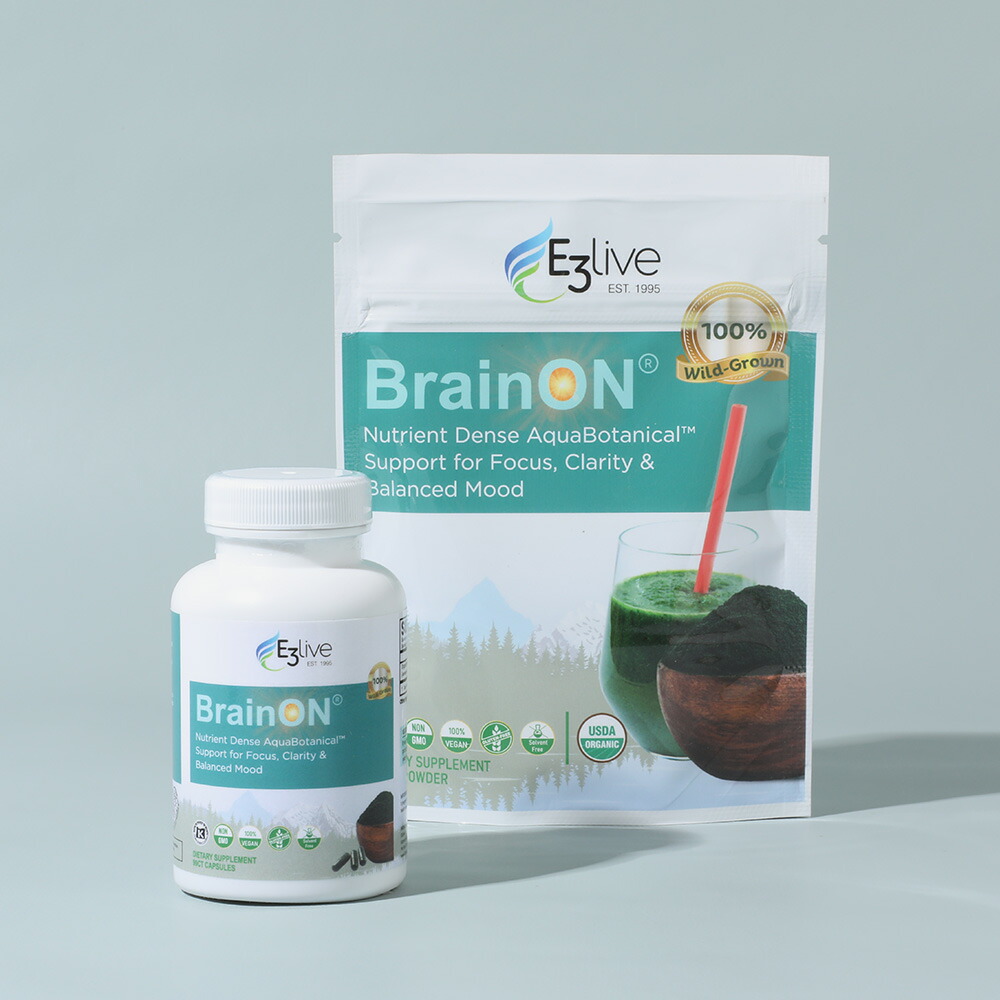 【正規品】 E3Live Brain ON 90カプセル 正規品 イースリーライブ BrainON カプセル 90カプセル 54g