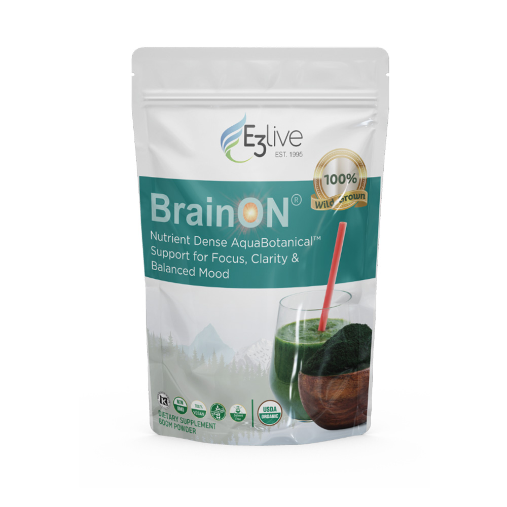 正規品 イースリーライブ BrainON パウダー 60g E3Live サプリメント