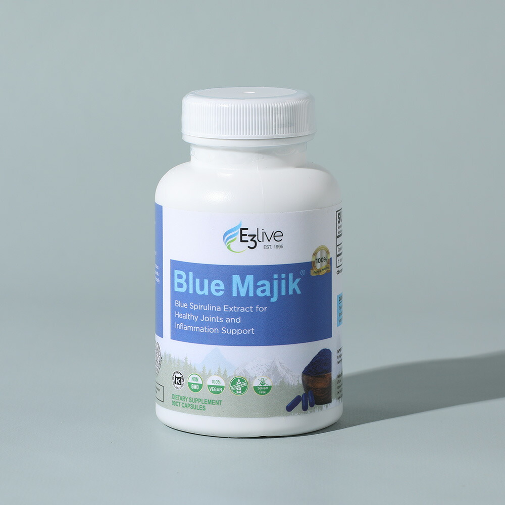 正規品 イースリーライブ Blue Majik カプセル 45g 90カプセル E3Live