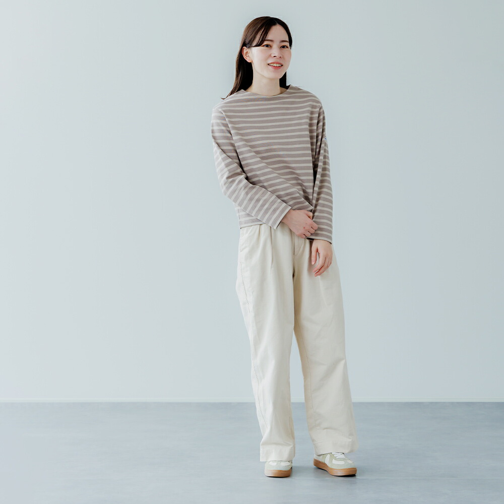 ORCIVALコットンロード クルーネックTシャツ ニコアンド ORCIVAL | コットンロード クルーネックTシャツ WOMEN（Tシャツ