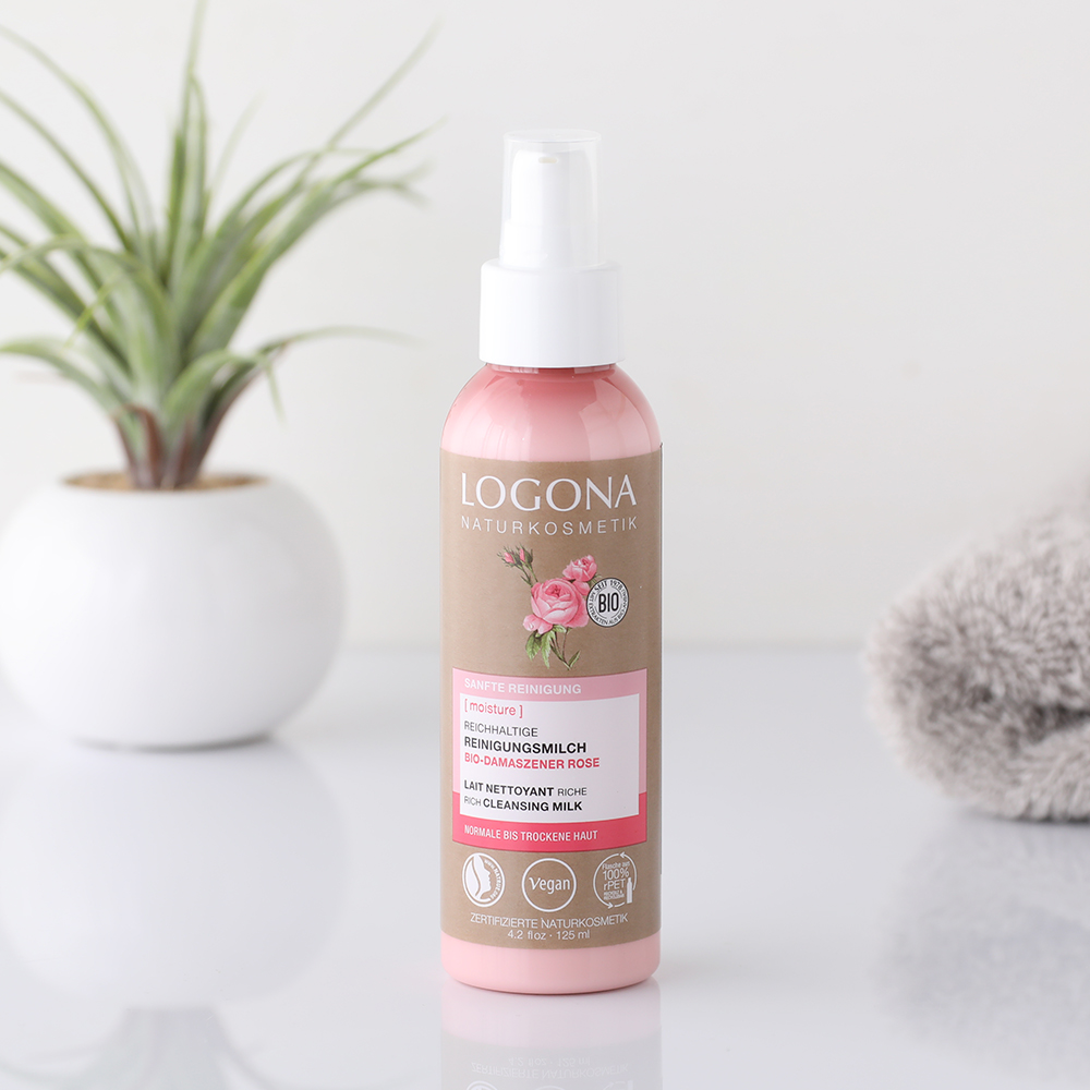 LOGONA（ロゴナ） クレンジングミルク ローズ 125ml オーガニック ノン