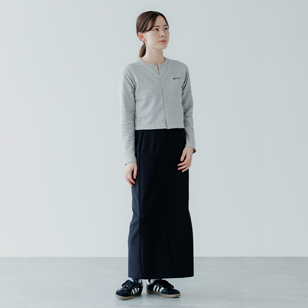 SALE 20％OFF オーシバル オーチバル ORCIVAL コットン裏毛 クルーネックカーディガン OR-C0435MAZ 長袖 カットソー レディース 2025SS ORCIVAL SALE 20％OFF オーシバル オーチバル コットン裏毛