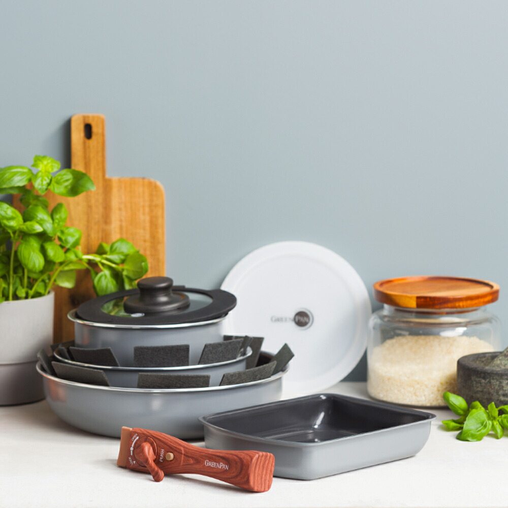 GREEN PAN（グリーンパン） ネット限定9点セット クリックシェフ9点