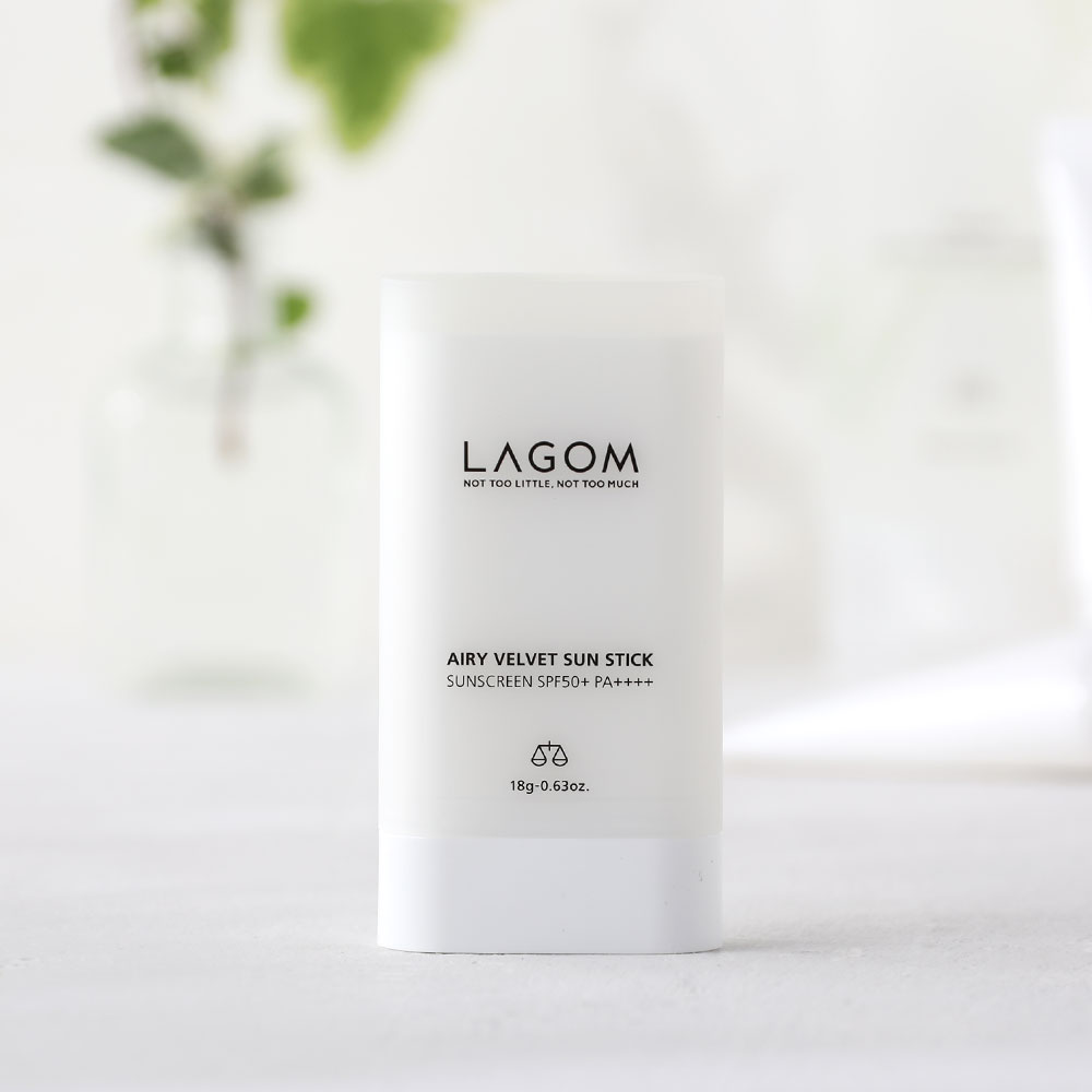 LAGOM 正規品 ラゴム エアリーベルベット サンスティック 18g SPF50+
