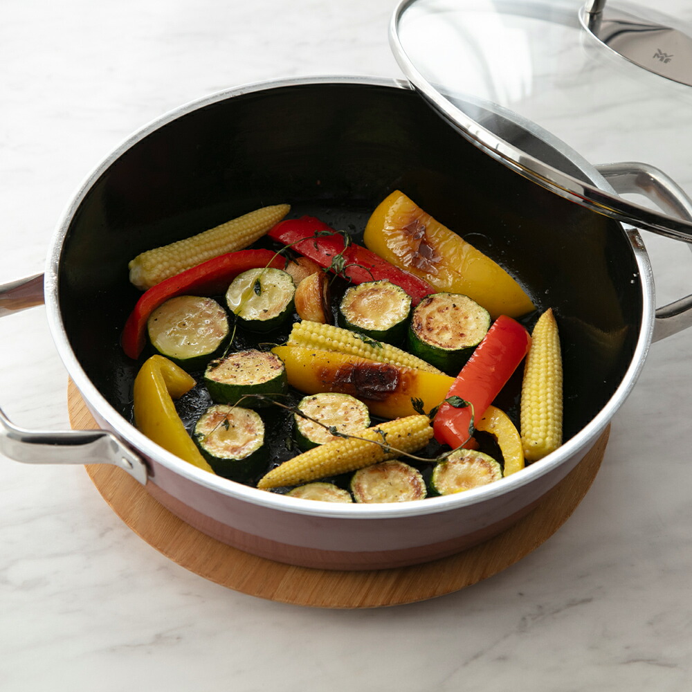 10年保証 WMF フュージョンテック ミネラル ロースター 24cm 浅型鍋 食