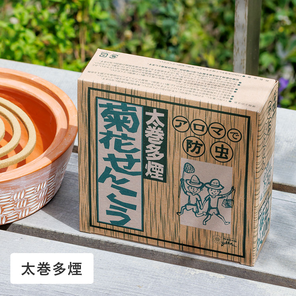 菊花せんこう 蚊取り線香 りんねしゃ 太巻多煙 蚊よけ対策 菊花線香 虫除け 虫よけ りんねしゃ | ブランド登録なし