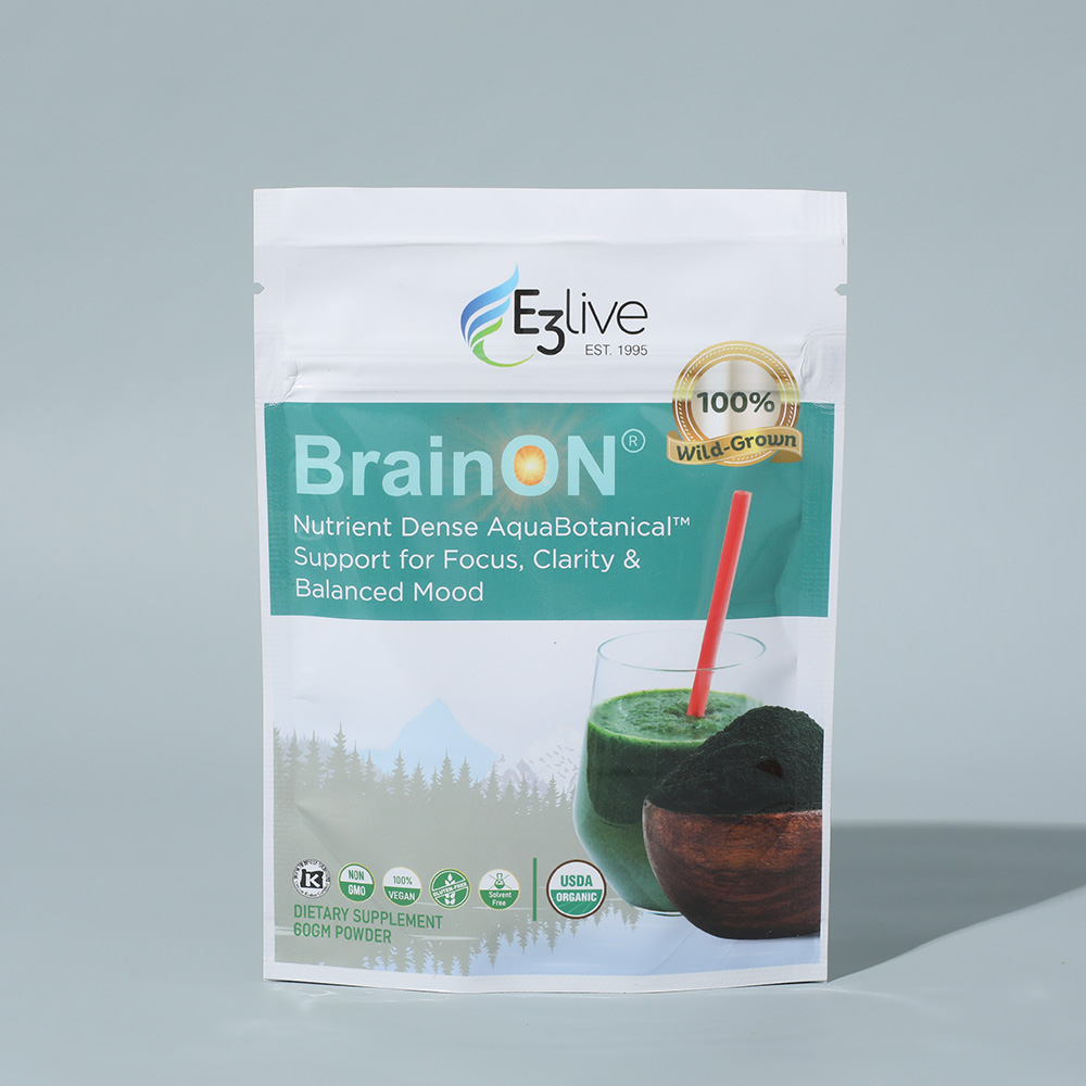 正規品 イースリーライブ BrainON パウダー 60g E3Live サプリメント