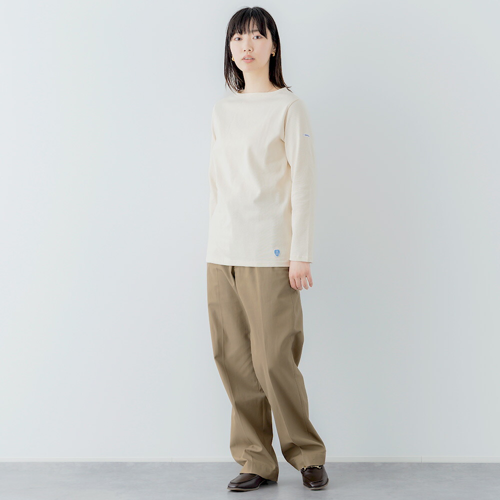 ORCIVAL（オーシバル） 2026春夏 カットソー レディース 長袖 コットン