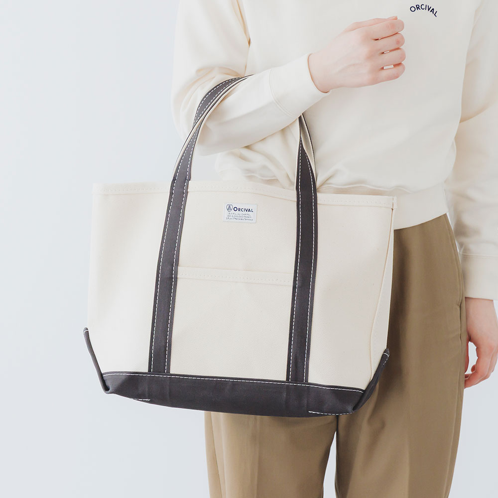 ORCIVAL（オーシバル） SALE 25％OFF トートバッグ 帆布 コットン