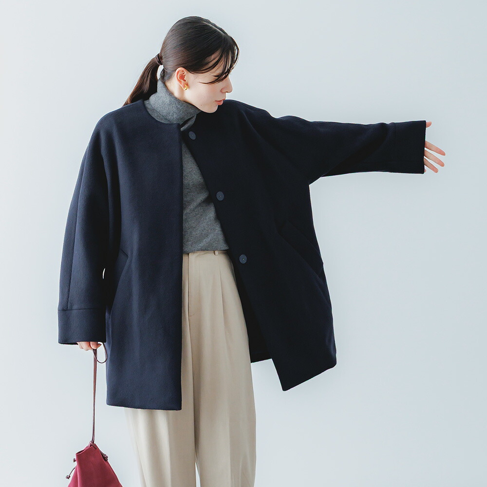 TICCA（ティッカ） SALE 15％OFF ノーカラーテントコート アウター