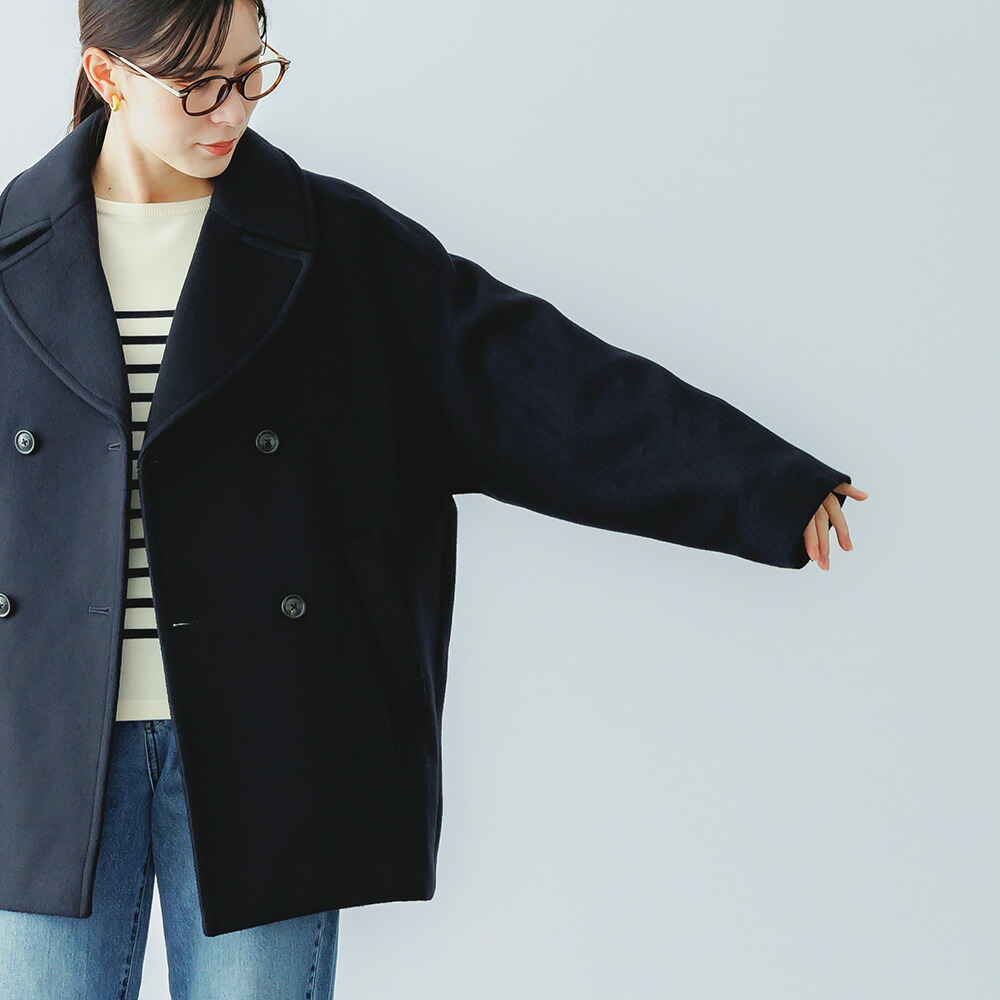 TICCA ティッカ ピーコート TBEA-242 Pコート ウール アウター