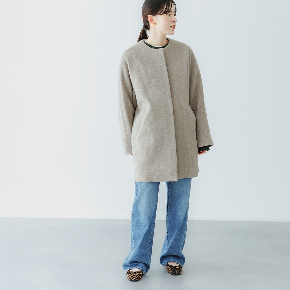 TICCA（ティッカ） SALE 15％OFF ノーカラーテントコート アウター